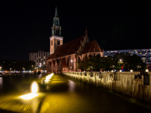 Berlin St. Marienkirche Nachts